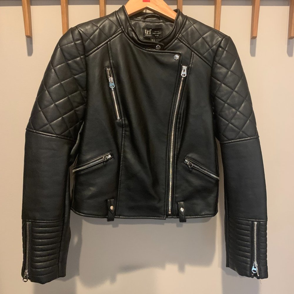 Leather Faux Jacket